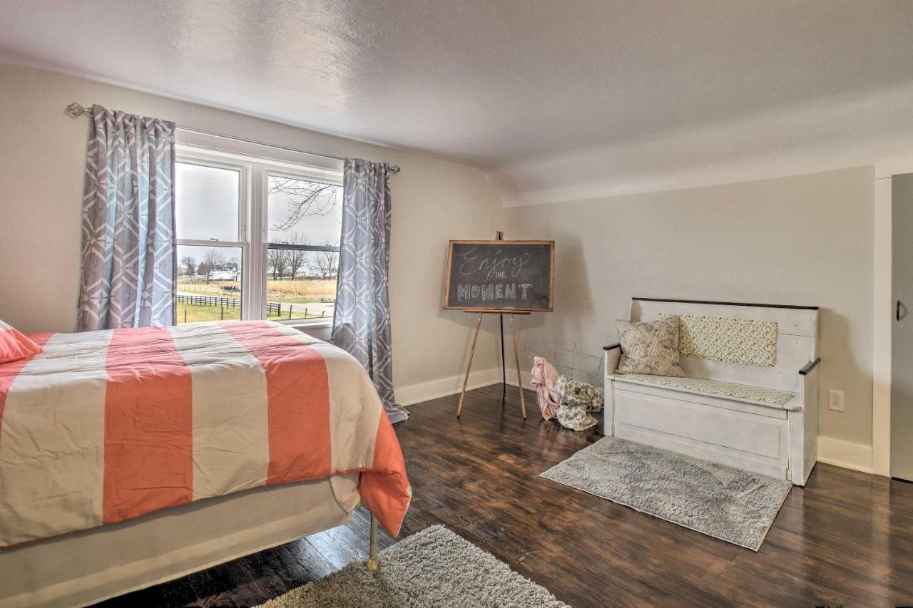 Charming Dairy Farm Home In Indiana Amish Country Shipshewana Eksteriør bilde